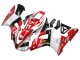 1998-1999 Yamaha YZF 1000 R1 Motorcycle Fairings - Red White Black Yellow Monster Milwaukee MAXXIS 11