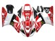 1998-1999 Yamaha YZF 1000 R1 Motorcycle Fairings - Red White Black Yellow Monster Milwaukee MAXXIS 11