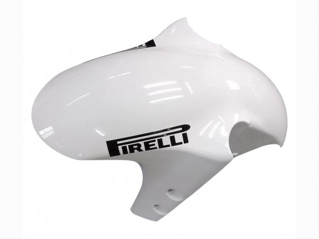 1998-1999 Yamaha YZF 1000 R1 Motorcycle Fairings - White Glossy Black