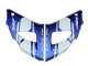 1998-1999 Yamaha YZF 1000 R1 Motorcycle Fairings - Blue White Glossy Black