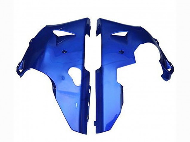1998-1999 Yamaha YZF 1000 R1 Motorcycle Fairings - Blue White Glossy Black