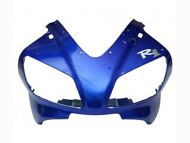 1998-1999 Yamaha YZF 1000 R1 Motorcycle Fairings - Blue White Glossy Black