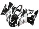 2000-2001 Yamaha YZF 1000 R1 Motorcycle Fairings - White Black