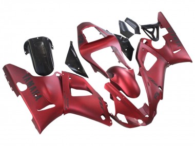 Affordable 2000-2001 Yamaha YZF 1000 R1 Motorcycle Fairings - Matte Red