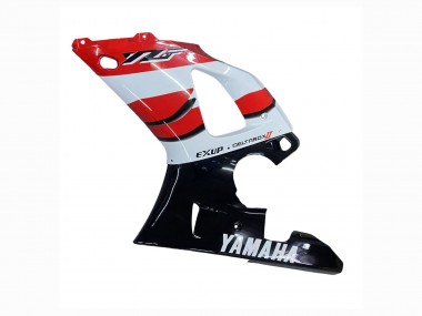 Affordable 2000-2001 Yamaha YZF 1000 R1 Motorcycle Fairings - Red White Glossy Black