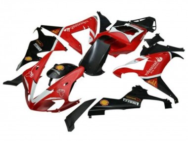 Affordable 2002-2003 Yamaha YZF 1000 R1 Motorcycle Fairings - Red Silver Black Santander