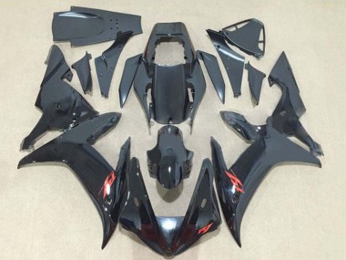 Affordable 2002-2003 Yamaha YZF 1000 R1 Motorcycle Fairings - Glossy Black Red