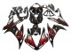 2004-2006 Yamaha YZF 1000 R1 Motorcycle Fairings - Glossy Black Red Flame