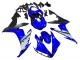 2004-2006 Yamaha YZF 1000 R1 Motorcycle Fairings - Blue White Matte Black