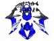 2004-2006 Yamaha YZF 1000 R1 Motorcycle Fairings - Blue White Matte Black