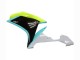 2007-2008 Yamaha YZF 1000 R1 Motorcycle Fairings - Light Blue Lime Green Black