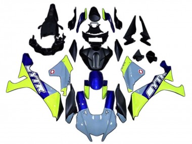 Affordable 2020-2025 Yamaha YZF 1000 R1 Motorcycle Fairings - Blue Green Black