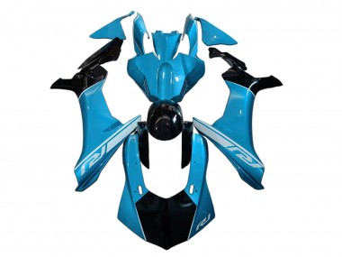 Affordable 2020-2025 Yamaha YZF 1000 R1 Motorcycle Fairing - Blue Glossy Black