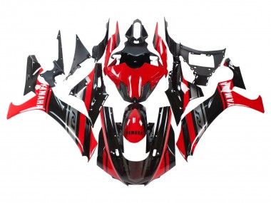 Affordable 2020-2025 Yamaha YZF 1000 R1 Motorcycle Fairings - Red Silver Black