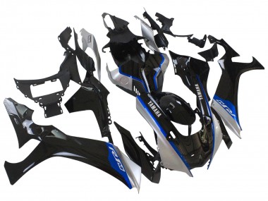 Affordable 2020-2025 Yamaha YZF 1000 R1 Motorcycle Fairings - Glossy Black Silver Blue