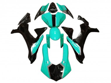 Affordable 2020-2025 Yamaha YZF 1000 R1 Motorcycle Fairings - Light Green Glossy Black
