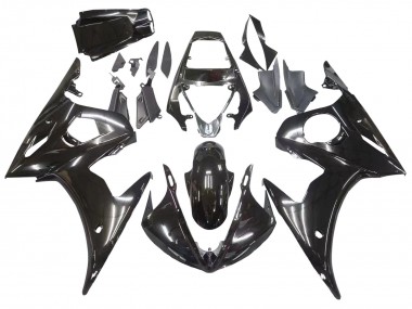 Affordable 2006-2009 Yamaha YZF R6S Motorcycle Fairings - Glossy Black