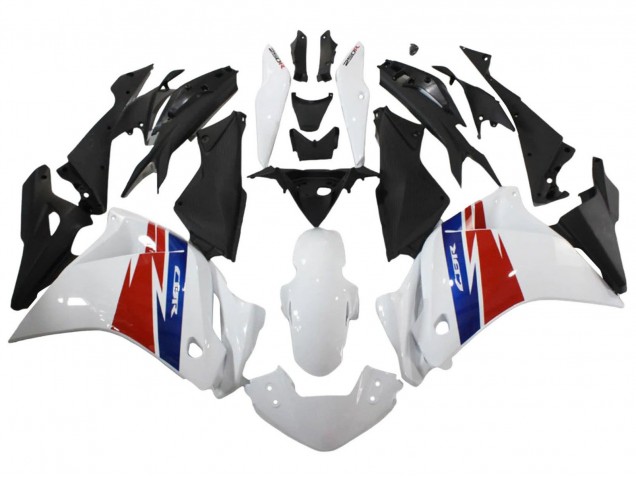 2011-2015 Honda CBR250RR Motorcycle Fairings - White Red Blue