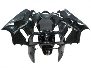 Affordable 2000-2001 Kawasaki ZX12R Motorcycle Fairing Kits - Glossy Black