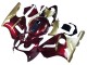 2000-2001 Kawasaki ZX12R Motorcycle Fairings - Red Gold