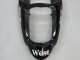 2000-2001 Kawasaki ZX9R Motorcycle Fairings - Glossy Black White West