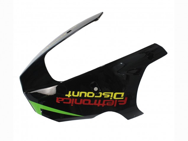 2000-2001 Kawasaki ZX9R Motorcycle Fairings - Green Black Playboy DENSO