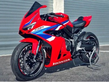 Affordable 2024-2026 Honda CBR650R Motorcycle Fairings - Red White Blue