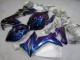 2021-2023 Honda CBR650R Motorcycle Fairings - Chameleon Blue Purple