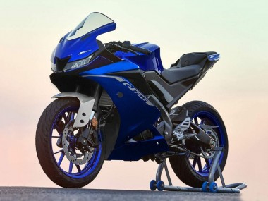 Affordable 2019-2024 Yamaha YZF R125 Motorcycle Fairings - Blue