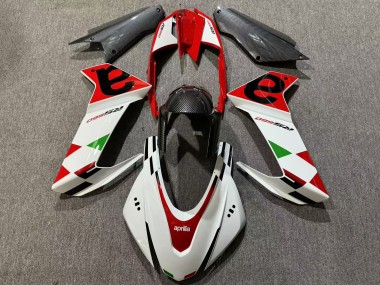Affordable 2020-2024 Aprilia RS660 Motorcycle Fairings - White Red Black Carbon Fiber Green