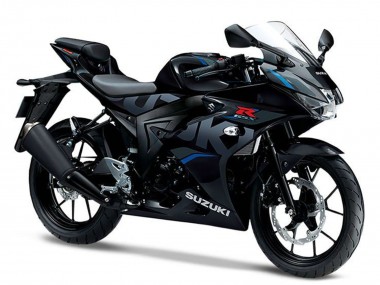 Affordable 2017-2025 Suzuki GSXR125 Motorcycle Fairings - Black Blue