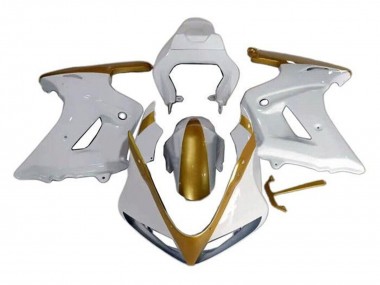 Affordable 2003-2013 Suzuki SV650 Motorcycle Fairings - White Gold