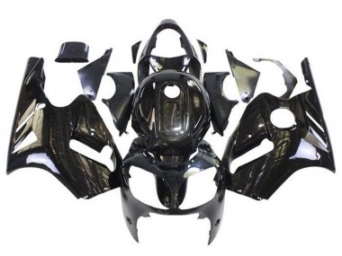 Affordable 2000-2001 Kawasaki ZX12R Motorcycle Fairing - Glossy Black