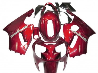 Affordable 2002-2006 Kawasaki ZX12R Motorcycle Fairings - Cnady Red