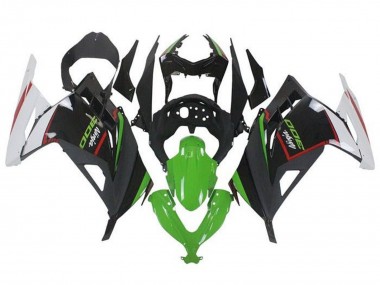 Affordable 2013-2024 Kawasaki EX300 Motorcycle Fairings - White Red Green Black