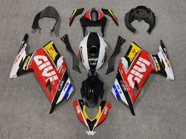 Affordable 2013-2024 Kawasaki EX300 Motorcycle Fairings - White Red Yellow Blue Black Givi