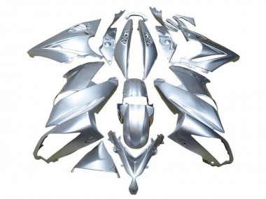Affordable 2009-2011 Kawasaki Ninja 650 EX650 Motorcycle Fairings - Silver