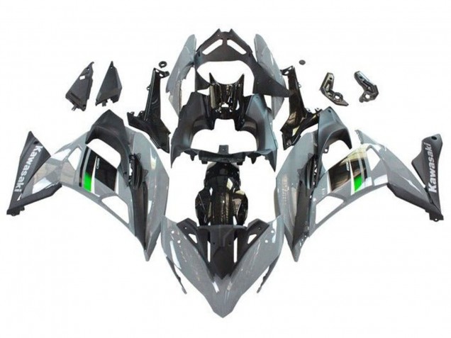 2017-2019 Kawasaki Ninja 650 EX650 Motorcycle Fairings - Grey Black Green