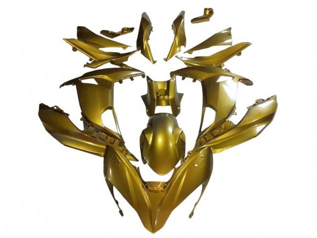 2017-2019 Kawasaki Ninja 650 EX650 Motorcycle Fairings - Gold