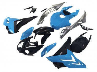Affordable 2014-2016 BMW S1000R Motorcycle Fairings - Blue Silver Matte Black