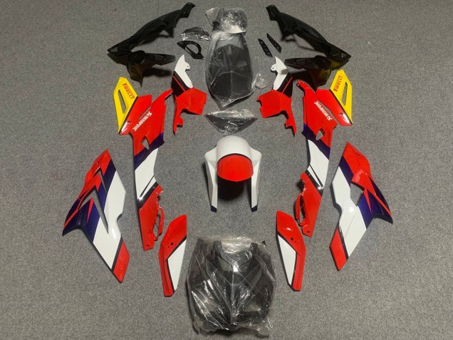 2015-2016 BMW S1000RR Motorcycle Fairings - White Red Blue Yellow