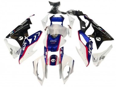 Affordable 2015-2016 BMW S1000RR Motorcycle Fairings - White Blue Red Alien