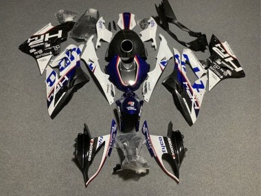 Affordable 2015-2016 BMW S1000RR Motorcycle Fairings - White Blue Black Tyco