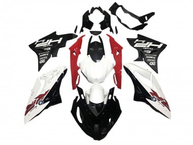 Affordable 2015-2016 BMW S1000RR Motorcycle Fairings - White Red Black HP RR