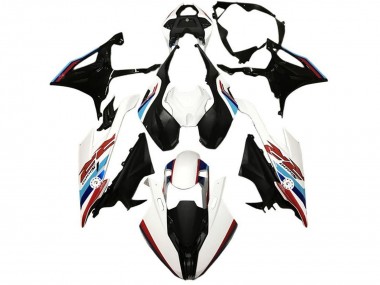 Affordable 2019-2022 BMW S1000RR Motorcycle Fairings - White Blue Red Light Blue