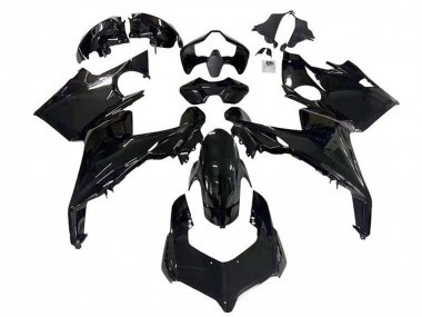 Affordable 2018-2019 Ducati Panigale V4 V4S Motorcycle Fairings - Glossy Black