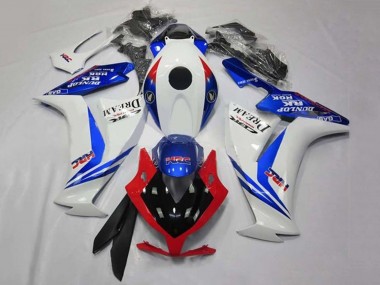 Affordable 2012-2016 Honda CBR1000RR Motorcycle Fairings - White Blue Red Glossy Black HRC