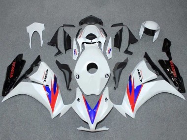 Affordable 2012-2016 Honda CBR1000RR Motorcycle Fairings - White Red Blue Glossy Black HRC