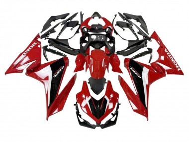 Affordable 2019-2021 Honda CBR500R Motorcycle Fairing - Red White Black