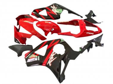 Affordable 2000-2001 Honda CBR900RR 929 Motorcycle Fairings - Red Matte Black Glossy Black